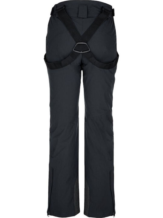 Kilpi Elare SL0406KI-BLK Pantaloni de schi și snowboard pentru femei Ski & Snowboard Negru