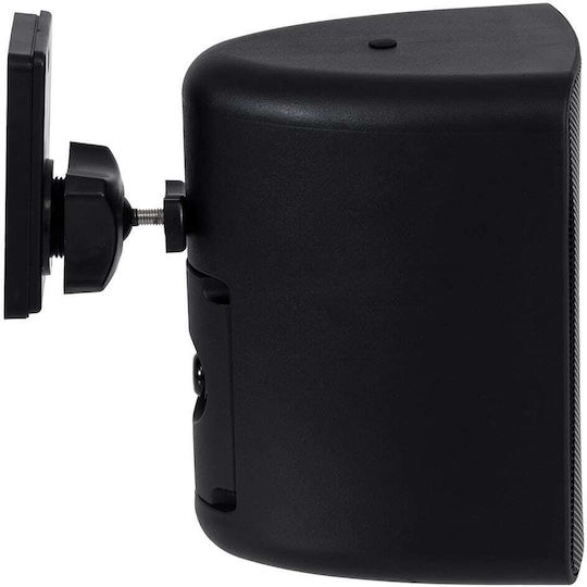 GloboStar FDB ES104WT Παθητικά Επιτοίχια Ηχεία 40W (Ζεύγος) Μαύρα
