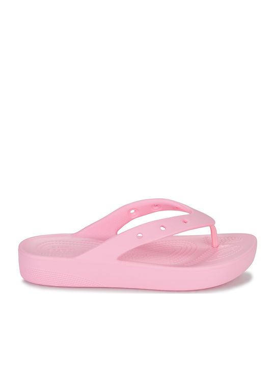 Classic Platform Flip Women's Platform Flip Flops Pink