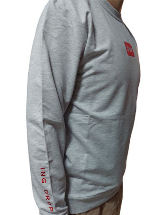 Men's Sweatshirt Peney Grey Drop