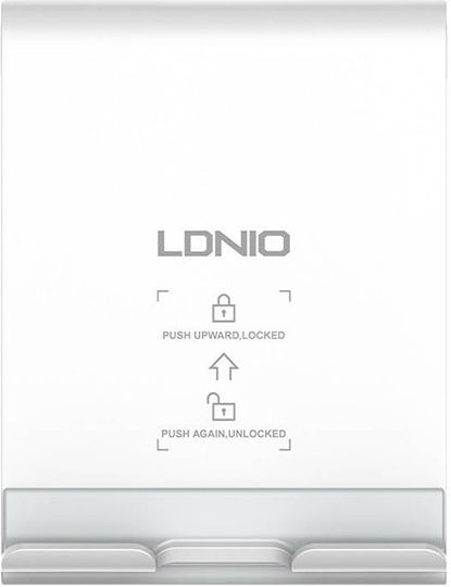 Ldnio MG07 Desk Stand for Mobile Phone in White Colour