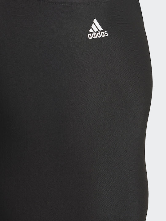 adidas 3-Stripes Kinder Badeanzug Einteilig Schwarz