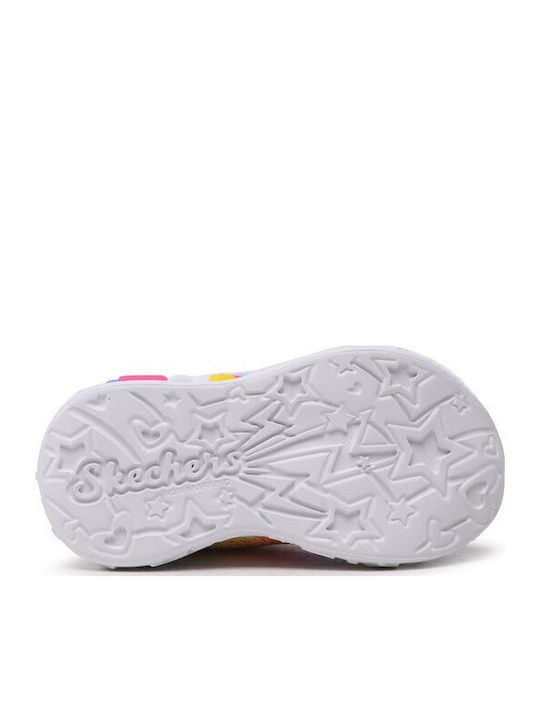 Unicorn Charmer Twilight Dream Încălțăminte sport Joasa pentru copii cu scai și lumini Lila