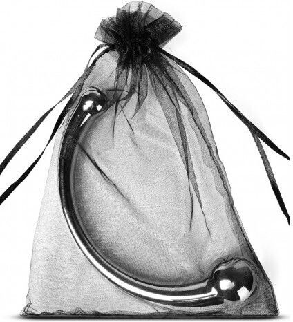 CyprusLoveShop Πρωκτική Σφήνα Ασημί 23cm