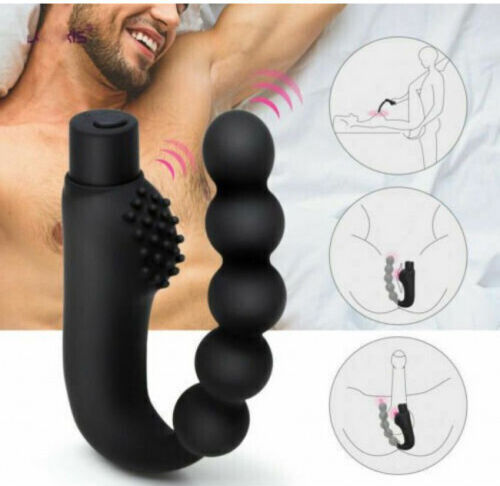 CyprusLoveShop Анални мъниста с вибрация Черни