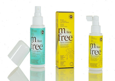 M Free Lice Lotion Spray zur Vorbeugung & Behandlung gegen Läuse für Kinder 2Stück