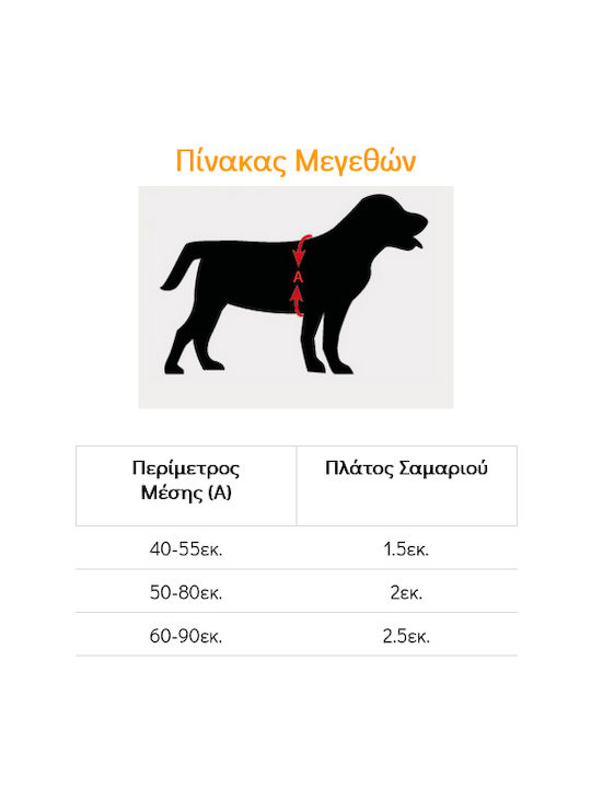 WauDog Superman Μπλε 15mm x 40-55cm