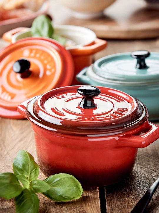 Butlers C'est Si Bon Dutch Oven Round Ceramic Red 14.5x7.5cm 1pcs