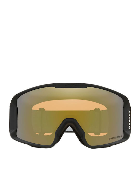 Oakley Line Miner M Masca de schi și snowboard Pentru adulți Negru cu Lentilă în culoarea Portocaliu Oakley Line Miner M Masca de schi și snowboard Pentru adulți Negru cu Lentilă în culoarea Portocaliu