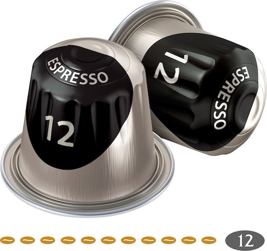Jacobs Капсули Еспресо Ristretto Ristretto Съвместими с Машина Nespresso 10 броя