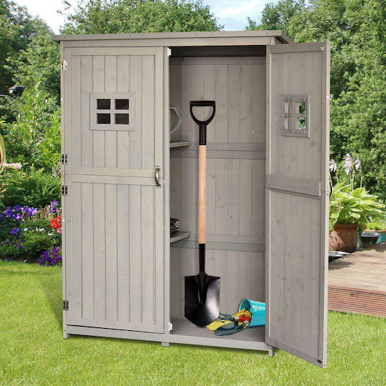 Wooden Garden Shed L1.275xW0.5xH1.64m