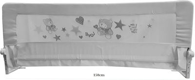 Beboulino Funny Bear Bed Rails made of Fabric Beige Pink 150x150x150εκ. 1pcs