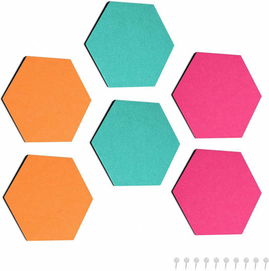 Navaris Felt Notice Board 15x17cm