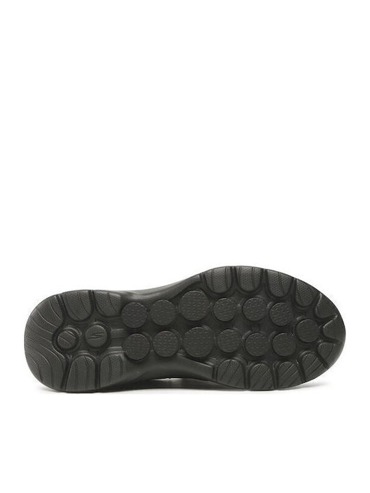 Go Walk 6 Πάνινα Ανδρικά Slip-On Μαύρα