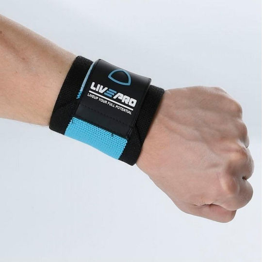 Live Pro Weightlifting Wrist Wraps 2pcs