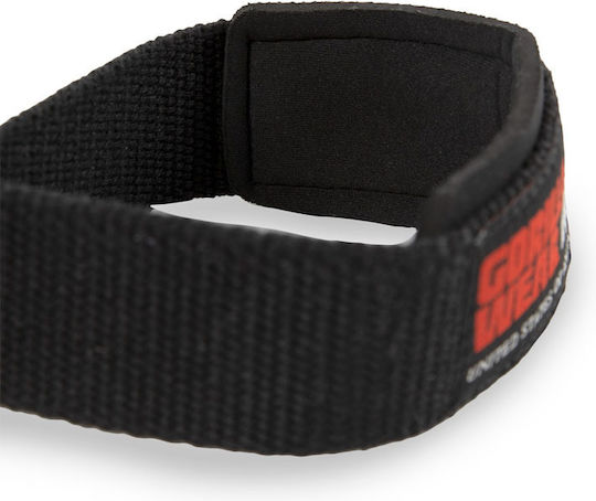 Gorilla Wear Figure 8 Περικάρπια Άρσης Βαρών Μαύρα 2 τμχ