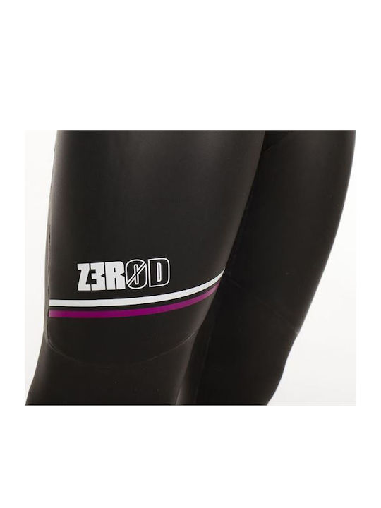 Z3r0d Atlante Ολόσωμη Στολή Κατάδυσης με Φερμουάρ Black / Fuschia 2mm