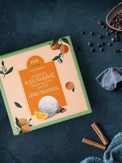 Ioakimidis Family Kourabiedes Orange - Dark Chocolate 220gr