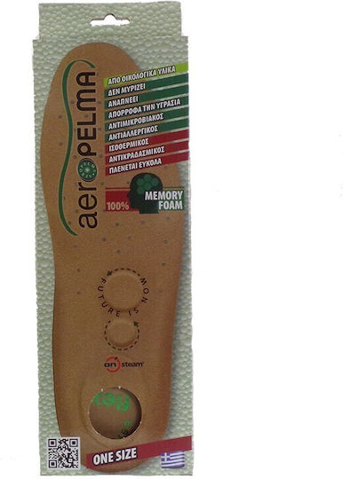 Aeropelma Anatomic Insoles with Memory Foam for Men 2 Pieces