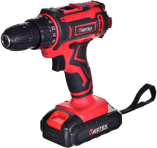 Vertex Δραπανοκατσάβιδο Μπαταρίας 21V 2x1.7Ah