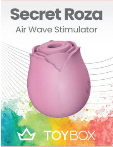 ToyBox Secret Roza Air Wave Stimulator Pink