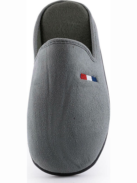D39 Winterliche Herrenhausschuhe Gray 1222-0555-000005