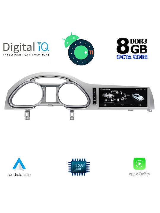 Digital IQ Car-Audiosystem für Audi Q7 Hummer H2 2010-2015 (Bluetooth/USB/AUX/WiFi/GPS/Apple-Carplay) mit Touchscreen 8.8"