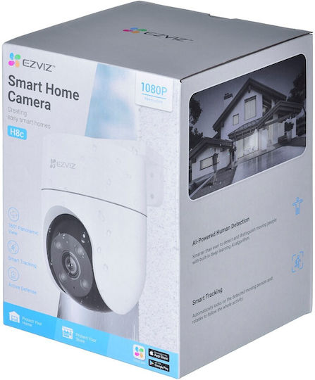Ezviz H8C IP Κάμερα Παρακολούθησης Wi-Fi Full HD 1080p Αδιάβροχη με Αμφίδρομη Επικοινωνία και Φακό 4mm