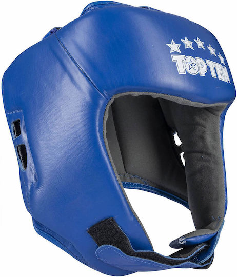 Top Ten Adult Open Face Boxing Headgear Leather Blue