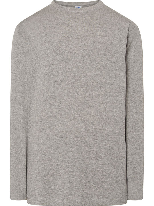 JHK Men's Long Sleeve Promotional Blouse Gray