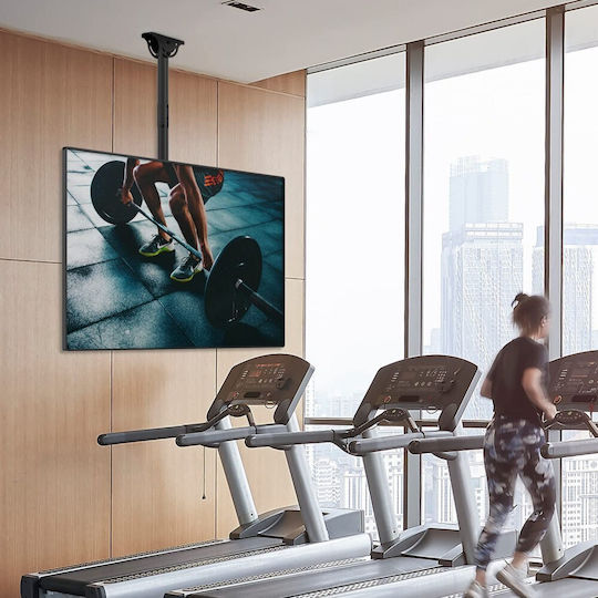 Techly ICA-CPLB 946L Βάση Τηλεόρασης Οροφής έως 70" και 50kg