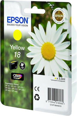 Epson 18 Cartuș de cerneală original pentru imprimante InkJet Galben (C13T18044010 C13T18044012)