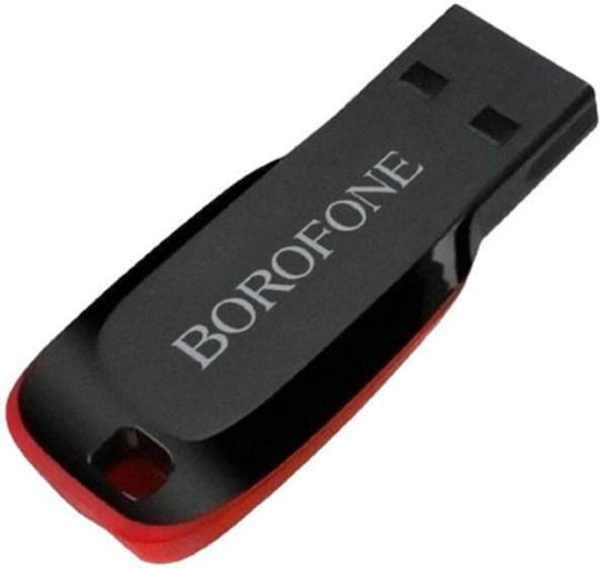 Borofone BUD2 64GB USB 2.0 Stick Black
