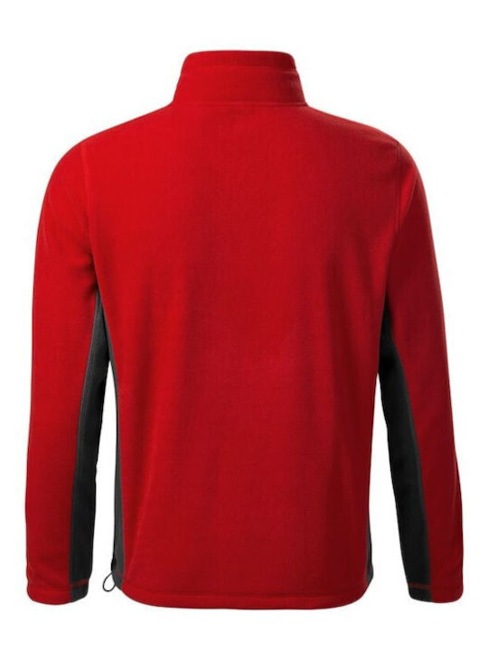 Malfini Men's Long Sleeve Promotional Cardigan Red