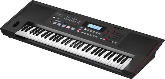 Roland Arranger E-X50 με 61 Βαρυκεντρισμένα Πλήκτρα με Αναλόγιο Μαύρο