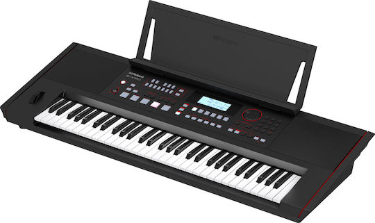 Roland Arranger E-X50 με 61 Βαρυκεντρισμένα Πλήκτρα με Αναλόγιο Μαύρο