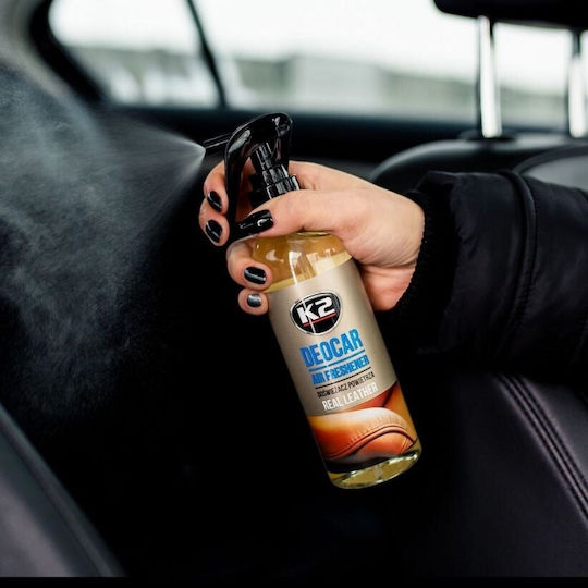 K2 Car Air Freshener Spray Deocar Real Leather 250ml