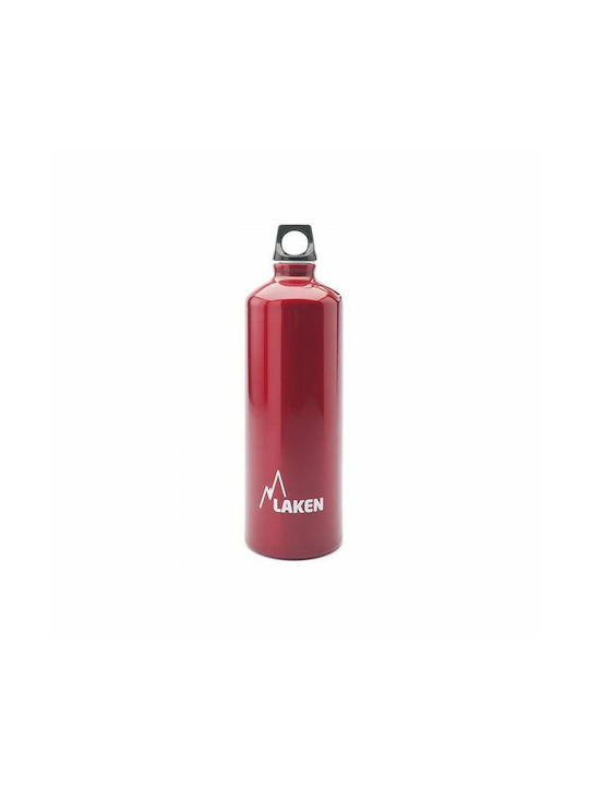 Laken Futura Sticlă de apă De aluminiu 1500ml Roșu