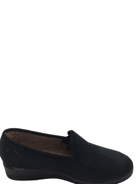 Slippers women's closed winter slippers CUMBRES 82-Bamara-Black