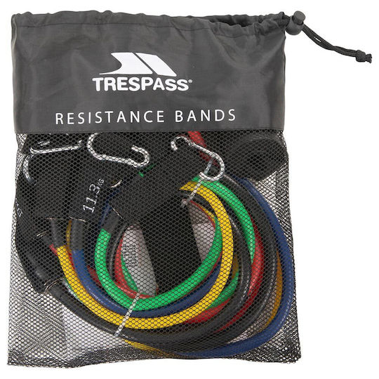 Trespass Тръбни Гуми За Фитнес С Дръжки Подредба 5 Бр Многоцветни