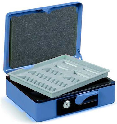 Cash Box with Lock Blue 312.334147