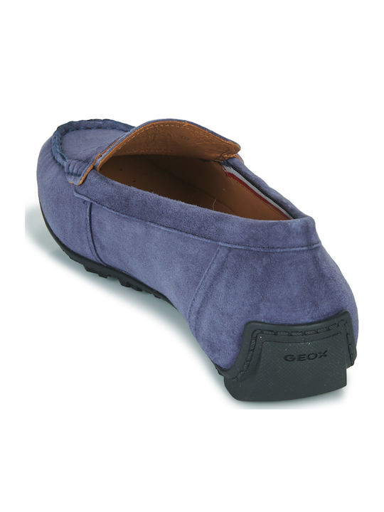D Kosmopolis Γυναικεία Loafers σε Navy Μπλε Χρώμα