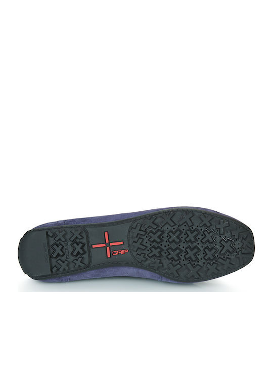 D Kosmopolis Γυναικεία Loafers σε Navy Μπλε Χρώμα