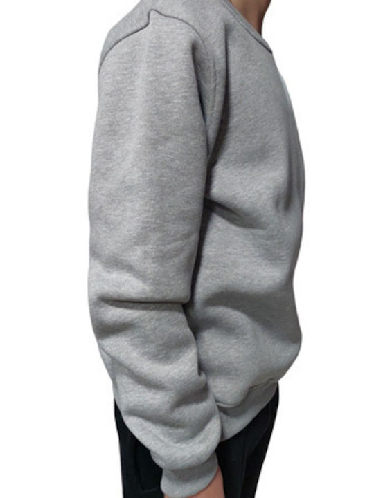 Men's Sweatshirt Three-Strand Cotton Grey 78172