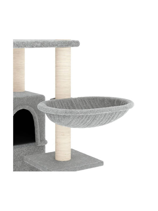 vidaXL Scratching Post Cat Trees Gray 47.5x78x175cm