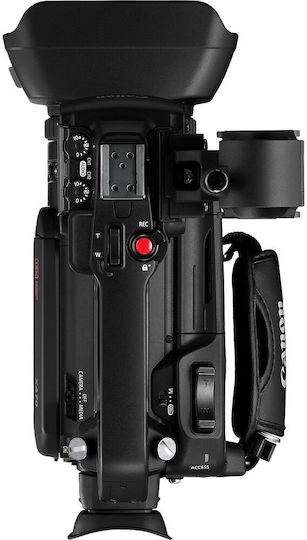 Canon Βιντεοκάμερα 4K UHD @ 30fps XA70 Αισθητήρας CMOS Αποθήκευση σε Κάρτα Μνήμης με Οθόνη Αφής 3.5" και HDMI