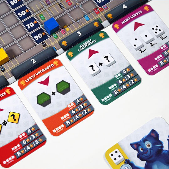 Настолна игра Dice Theme Park за 1-4 играчи 14+ години (EN) Alley Cat Games