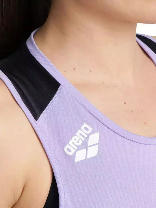 Panel Bluza Damă Fără Mâneci Violet