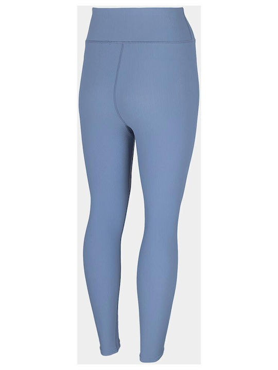 Women's Long Training Legging High Waisted Blue