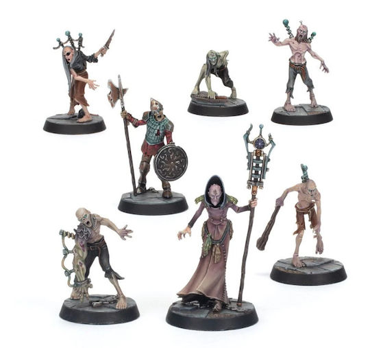 Games Workshop Warhammer Underworlds: Harrowdeep The Exiled Dead Unpainted Figures 60120707005